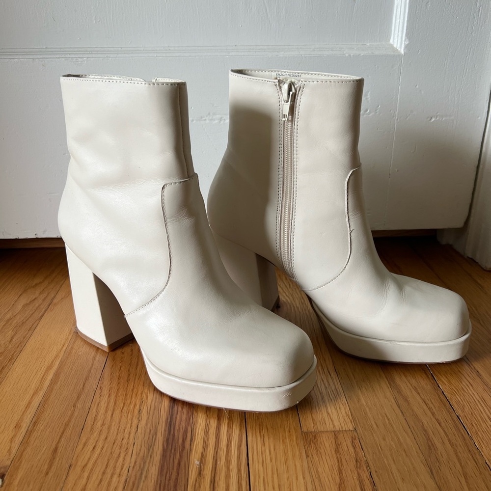 Steve Madden Enzo boots - Bone